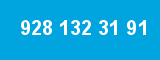 928 132 31 91 928 132 31 91